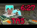 Speedrunning Pewdiepie's Minecraft Seed | TAS | 6:27