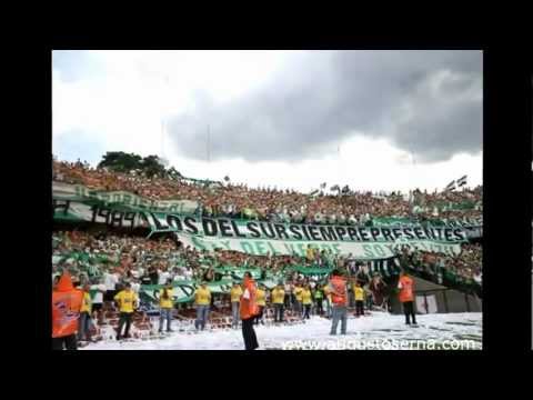 "LOS DEL SUR &quot;Si me odian por quererte que me maten por amarte&quot;" Barra: Los del Sur • Club: Atlético Nacional