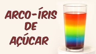 Beba um arco-íris - EXPERIMENTOS de FÍSICA