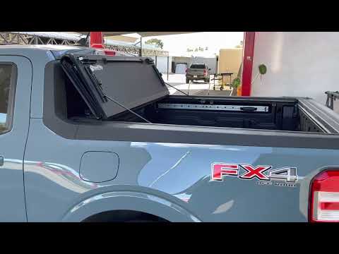 Ford Maverick Truck Bed Cover: BAKFLIP MX4 Hard Folding Tonneau Cover