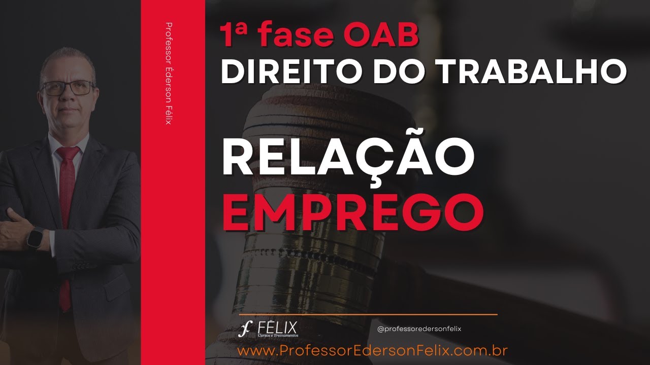 2nd phase of the OAB Work - Work Relationship x Employment Relationship