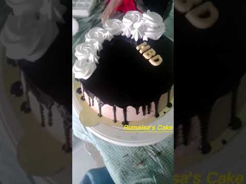 Chocolate Cake decorating