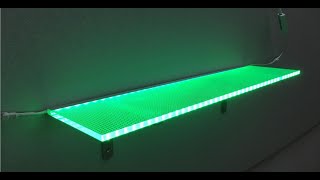 LED Floating Shelf Installation Tutorial