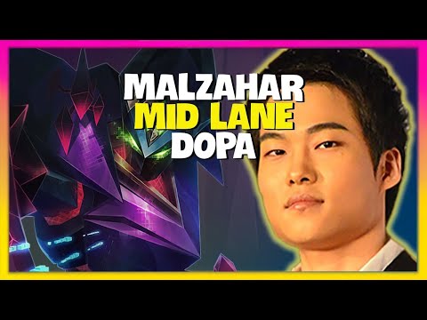 Dopa's Challenger Malzahar: Perfect Teamfight Control & Mid Lane Mastery (Engsub)