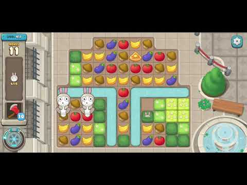 We Bare Bears Match3 Repairs Level 411 - No Boosters