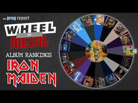 Wheel of Metal - Iron Maiden (Albums Tier List) - Livestream