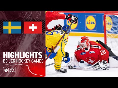 Schweden vs. Schweiz 3:2 n.V. I Highlights Beijer Hockey Games