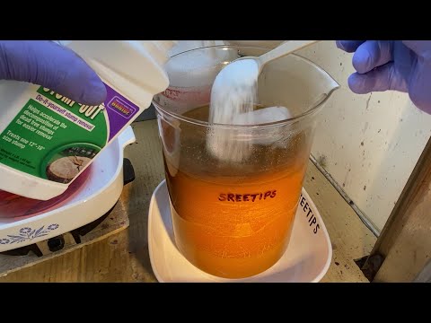 50 Ounce Gold Bar Dissolved Evaporated to Dryness Pt2