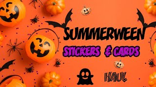 SPOOKY!👻Stickers+ Cards🎃Dollar Tree Halloween Haul 2025 You'll love!