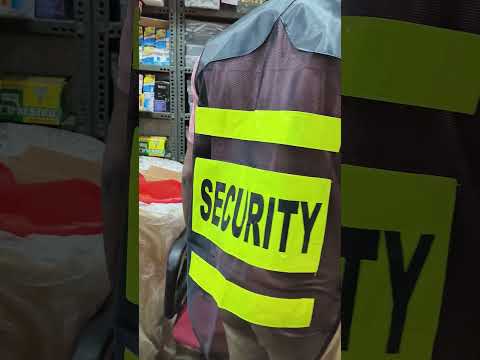 Polyester Orange Reflective Jackets ., For Construction video by Taheri Enterprises