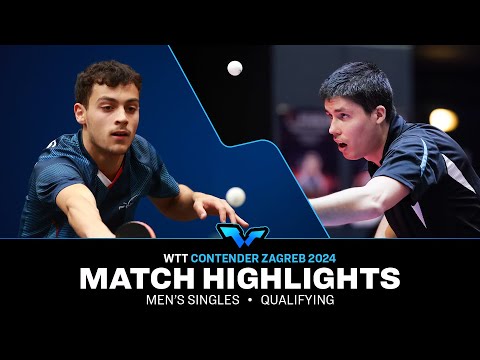 Alexis Kouraichi vs Benedek Olah | MS QUAL | WTT Contender Zagreb 2024