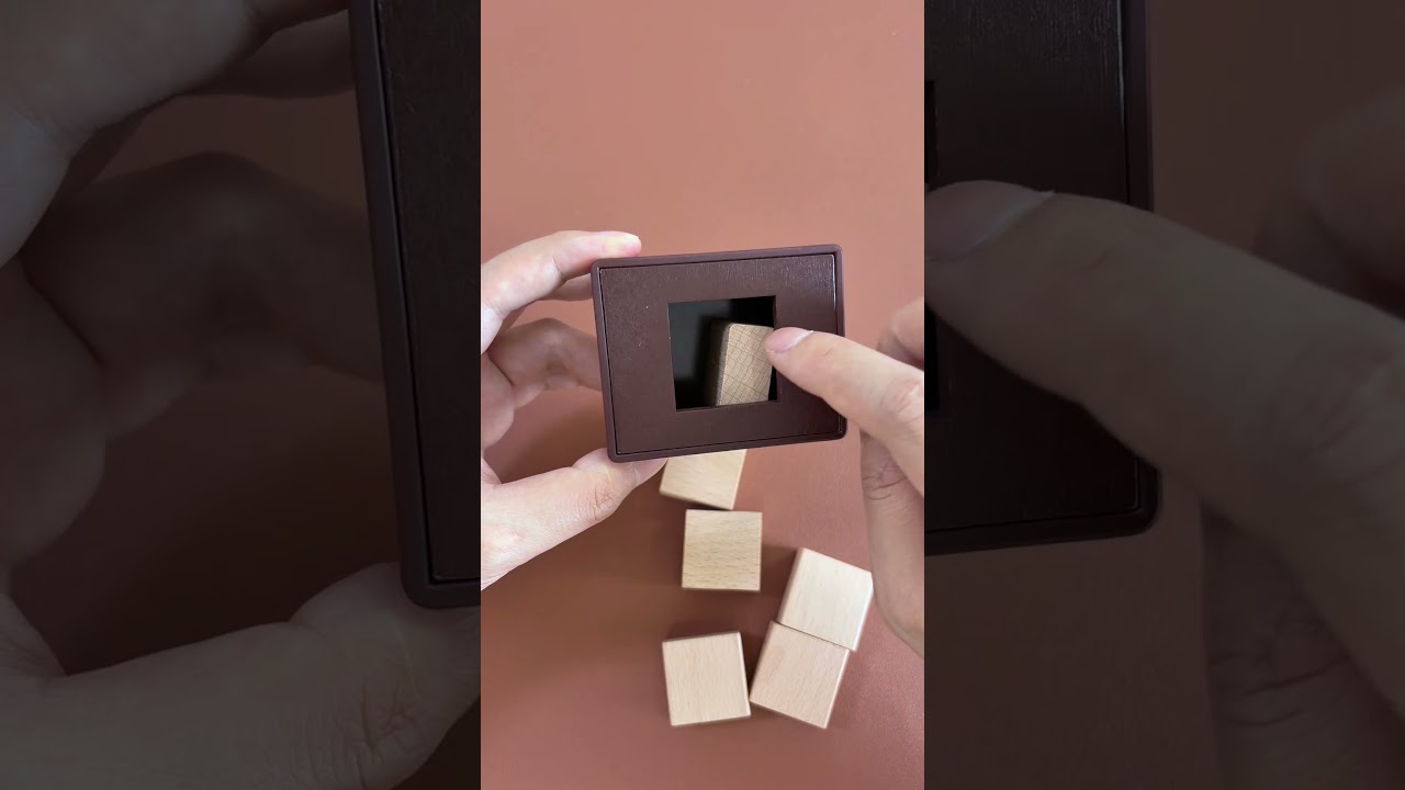 Can you put six blocks into a box?#Puzzles #IQ #iqtest