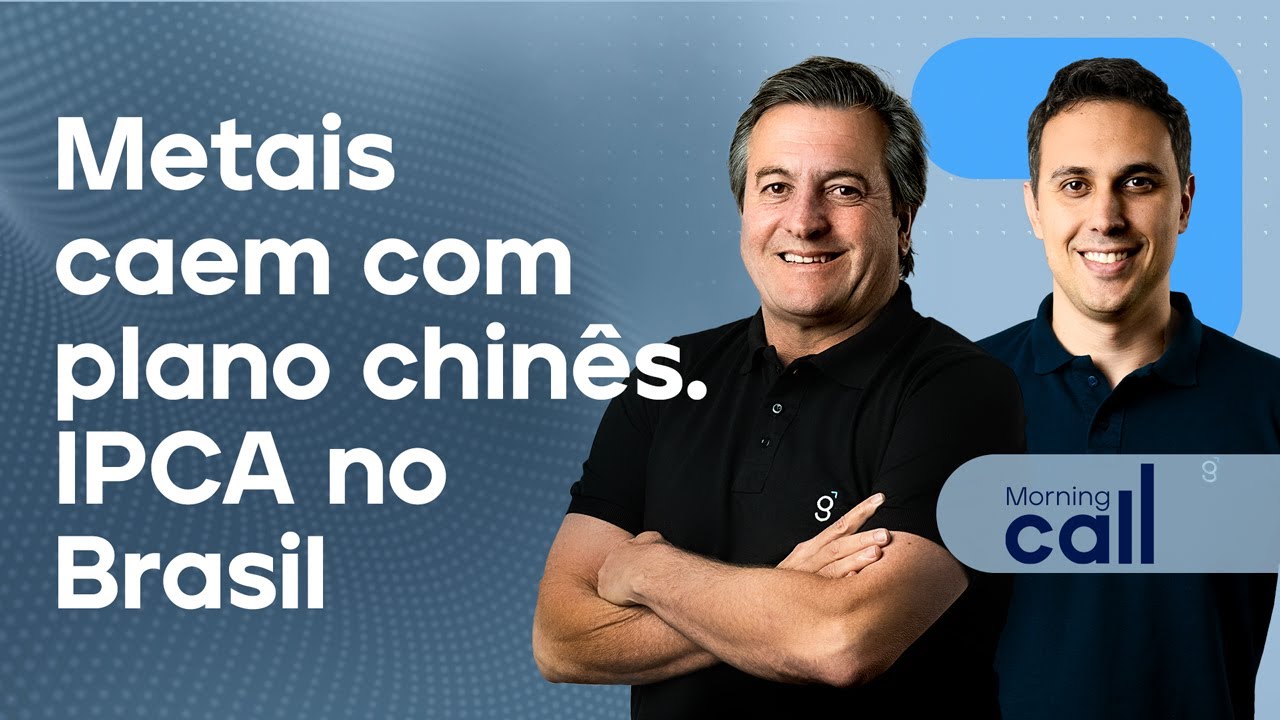 🔴 08/11/24 Metais caem com plano chinês | IPCA no Brasil | Morning Call