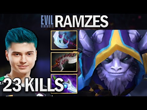 EG.RAMZES RIKI WITH 23 KILLS - DOTA 2 7.26 GAMEPLAY