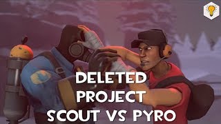 preview picture of video 'Deleted Project: Scout Vs. Pyro [SFM]'