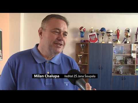 Cvičný požární poplach na ZŠ Jana Šoupala