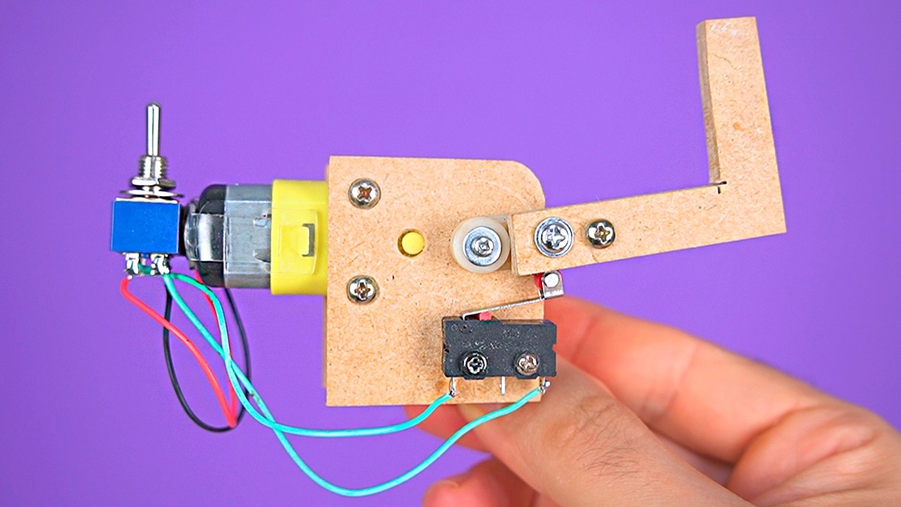 I Created an Amazing DIY Useless Box Machine with simple materials