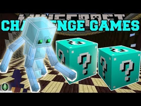 PopularMMOs Pat and Jen Minecraft_ GLASS MAN CHALLENGE GAMES - Lucky Block Mod - Modded Mini-Game