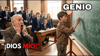 "¿ESCRIBIR? ¡TÚ SOLO SABES PEDIR LIMOSNA!" — El profesor retrocedió 3 pasos cuando vio la pizarra.