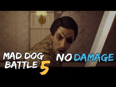 Yakuza Kiwami - Mad Dog Battle 5 - No Damage