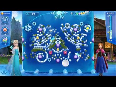 Frozen Free Fall: Icy Shot Level 261 - NO BOOSTERS ☃☃☃