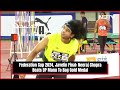 Neeraj Chopra Latest Update | Neeraj Chopra Bags Gold With Throw Of 82.27m In Federation Cup 2024 - Video