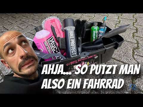 Bike Wash mit MucOff Produkten I Hochdruckreiniger oder mit liebe säubern?
