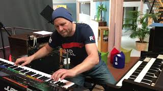 Video thumbnail for Hammond A 100 meets Keyboardpartner HX3 by Lutz Hammond