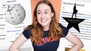 Five Clicks To Broadway (Wikipedia Game) | The Caitie Diaries