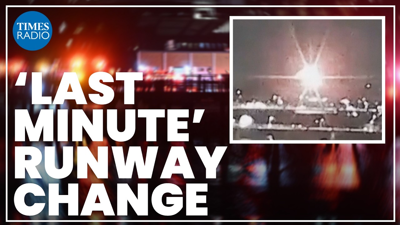 DC plane crash: plane diverted "last minute" and helicopter's tracking system "off"