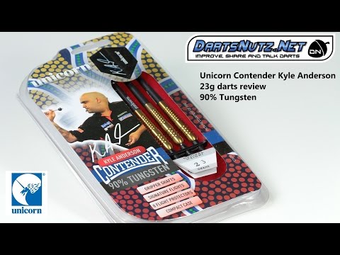 Unicorn Kyle Anderson 23g darts review
