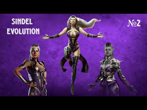 SINDEL MORTAL KOMBAT EVOLUTION | MK9 (2011) MKXL MK 11 ULTIMATE AND SINDEL MK1