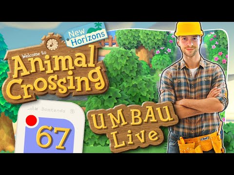 🔴 ANIMAL CROSSING: NEW HORIZONS 🏝️ #67: Noch mehr Büsche & Spielplatz Update beim Live-Umbau