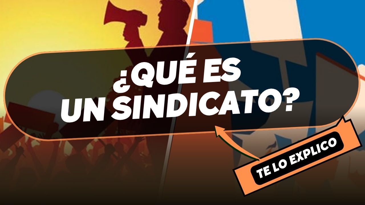 ¿Qué es un sindicato? Explicación Facil