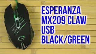 Esperanza MX209 Claw (EGM209G) - відео 1