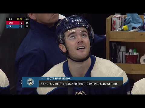 Scott Harrington Beautifully Breaks up a Breakaway (Oct. 24, 2019)