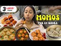 Eating only MOMO's for 24 Hours | Food Challenge Part-2