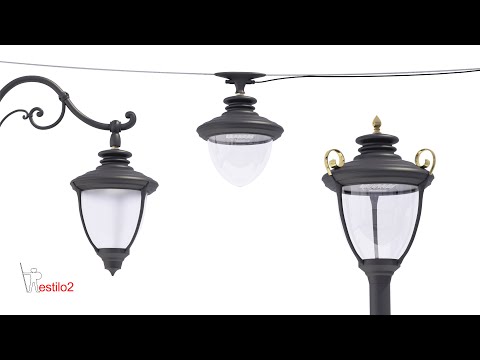 Estilo2 outdoor lighting LED luminaire SELENE