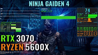 Ninja Gaiden 4 - RTX 3070 - Ryzen 5600x - 1440p, 1080p - Benchmark