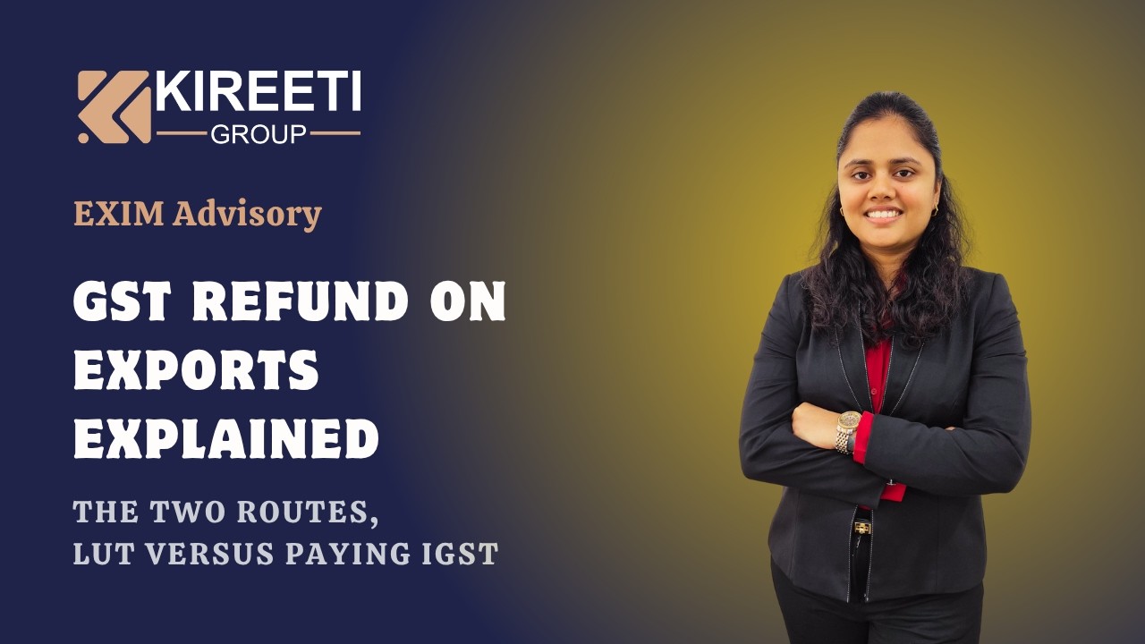 GST Refund on Exports, explained — video thumbnail