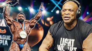 Ronnie Coleman REACTS to Current MR OLYMPIA Hadi C