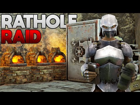 Duo Raiding An Extremely HIDDEN RATHOLE On Extinction! - ARK PVP