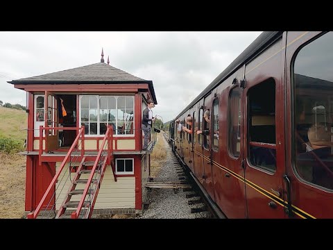 Keighley and Worth Valley Railway, Oxenhope to Keighley & back, with narration