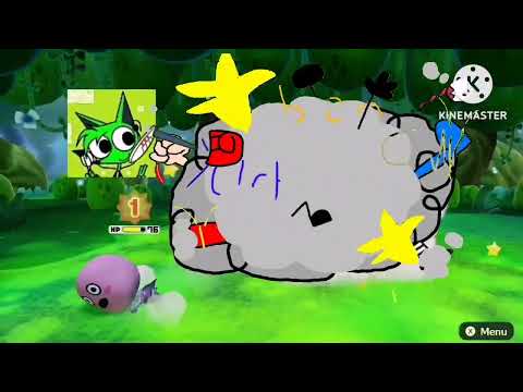 Kirby Vs Tiff Fight Cloud Add Round 2