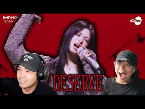 so powerful! BABYMONSTER &ldquo;DESERVE&rdquo; Band LIVE | it's Live Reaction!