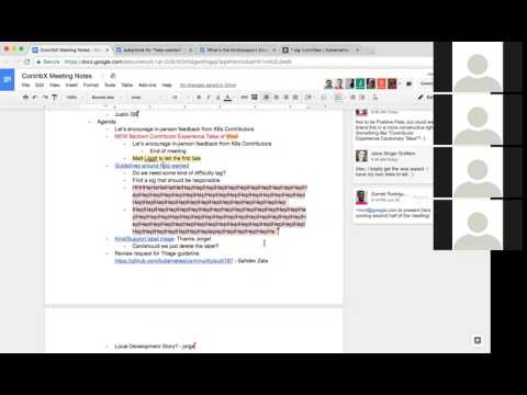 Kubernetes SIG Contributor Experience 20170712