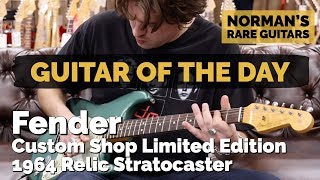 Video thumbnail for Guitar of the Day: Fender Custom Shop LTD 1964 Relic Stratocaster | Norman's Rare Guitars by Normans Rare Guitars