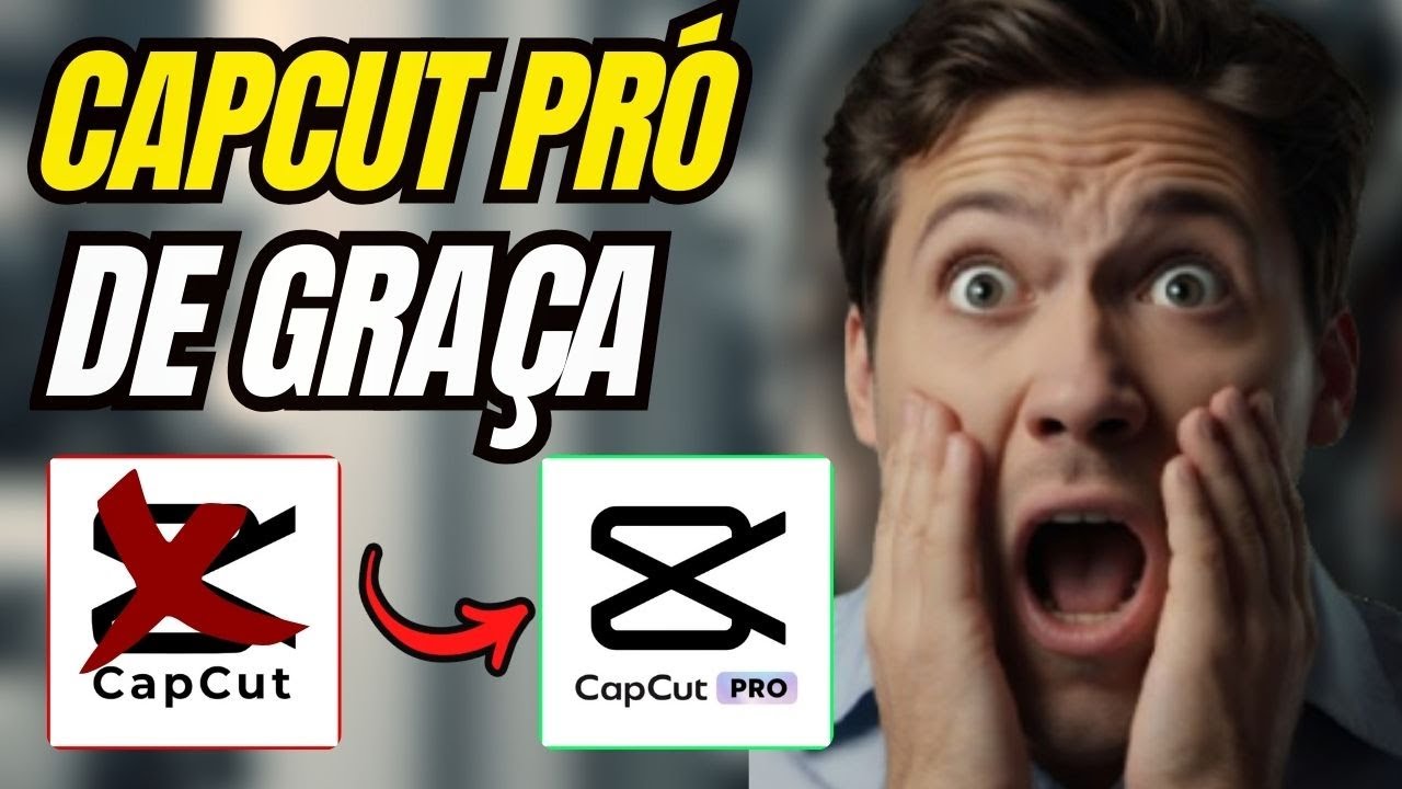 CAPCUT PRÓ DE GRAÇA - De forma SEGURA! Sem crack, sem vírus! 100% FUNCIONAL