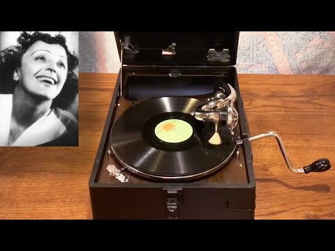 Édith Piaf - TU ES PARTOUT - 78rpm original record !