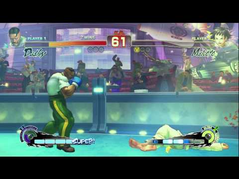 The Golden Gunman (Dudley) vs Zak Bennett (Makoto) - Super SF4 Preview London
